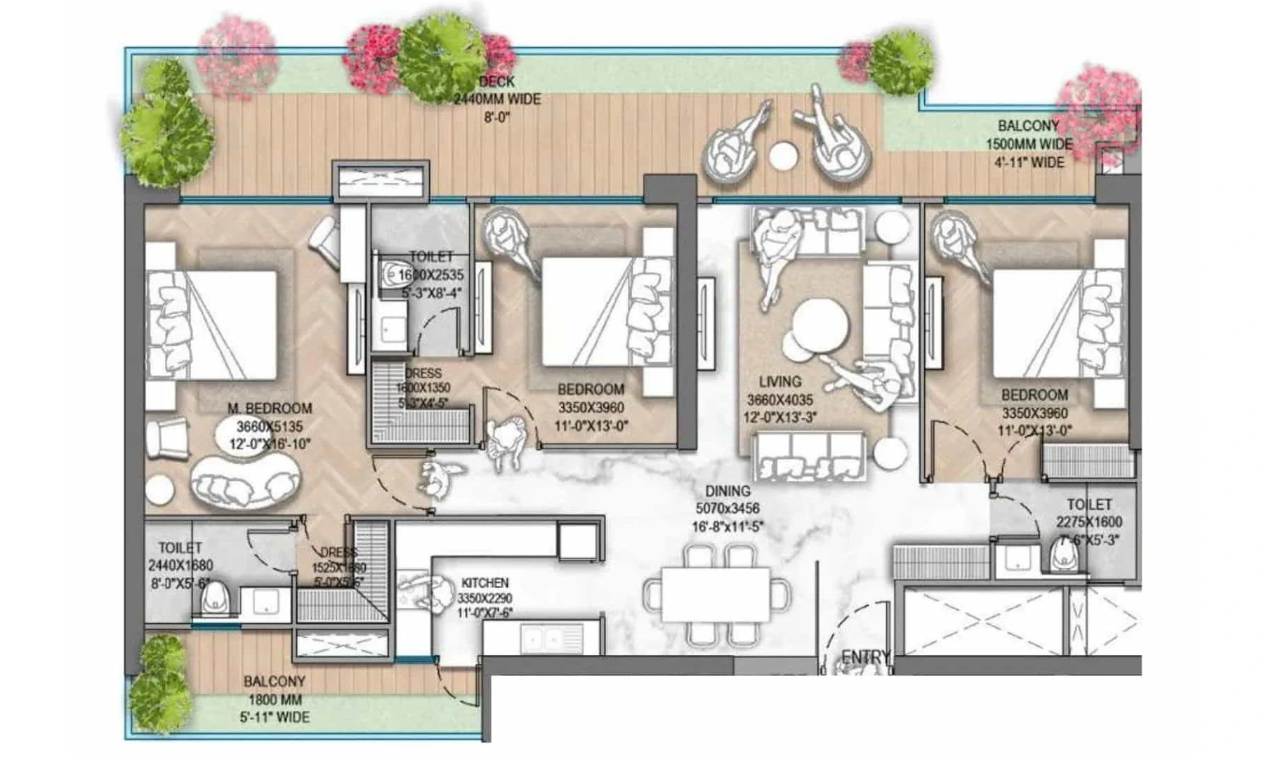 Godrej Golf Links Sector 27 greater noida floor plan